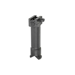 RIS tactical grip with bipod - black