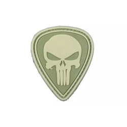 3D patch – Punisher - olive
