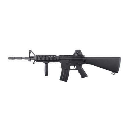 M4 RIS Fixed Stock Ultra Grade Assault Rifle Replica - Black