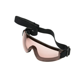 Low profile goggles - red
