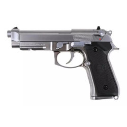 M9A1 v.2 pistol replica (LED Box) - silver