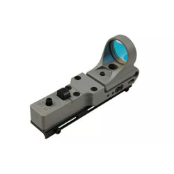 SeeMore Railway Reflax Red Dot Sight - grey