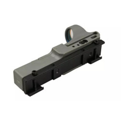 SeeMore Railway Reflax Red Dot Sight - grey