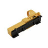 SeeMore Railway Reflax Red Dot Sight - yellow