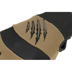 Armored Claw Shooter Tactical Gloves - half tan