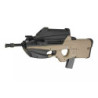 FN F2000 assault rifle replica with scope - tan