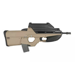 FN F2000 assault rifle replica with scope - tan