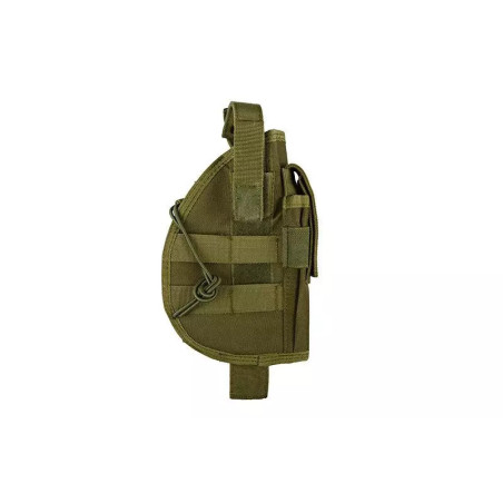 Universal holster with magazine pouch - olive