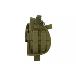 Universal holster with magazine pouch - olive