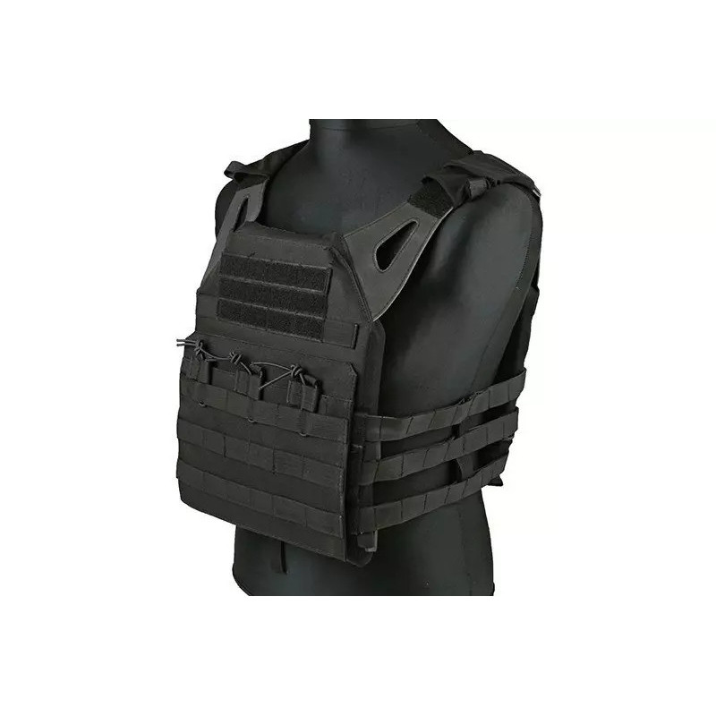 Jump type tactical vest - black