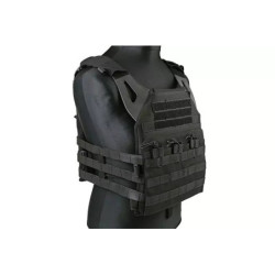 Jump type tactical vest - black