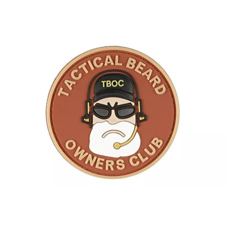 3D Patch - TBOC- red