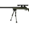 SW-10 Sniper Rifle Replica (with scope and bipod) - olive