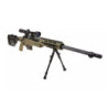 MB4411D sniper rifle replica with scope and bipod - olive