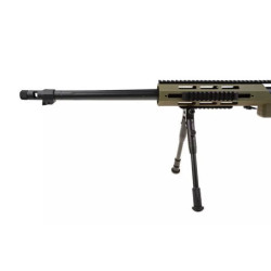 MB4411D sniper rifle replica with scope and bipod - olive