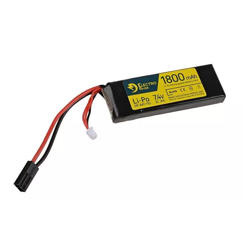 LiPo 7,4V 1800mAh 20/40C battery