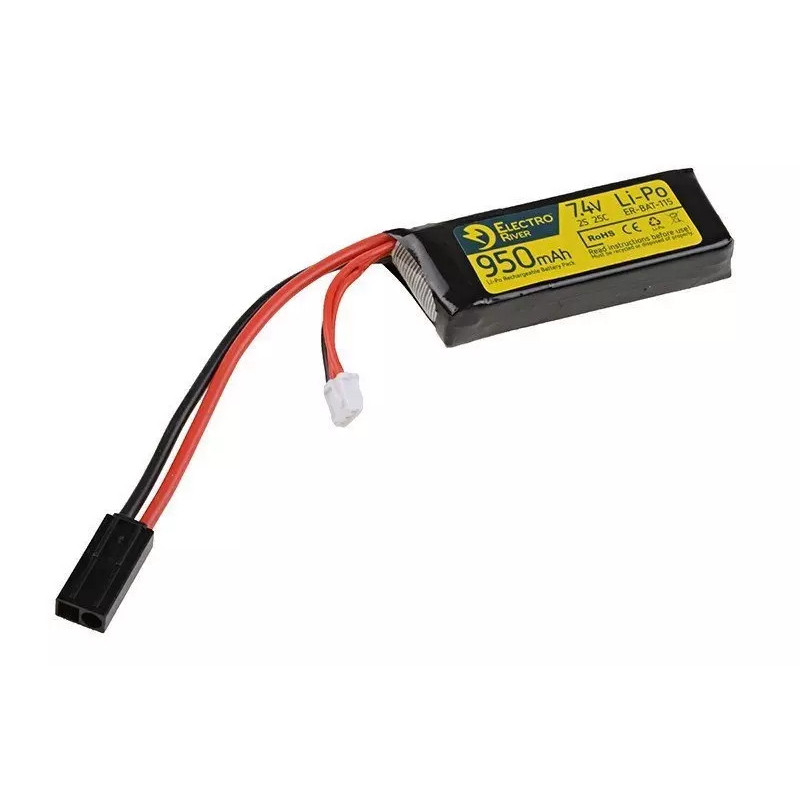 LiPo 7,4V 950mAh 25/50C battery