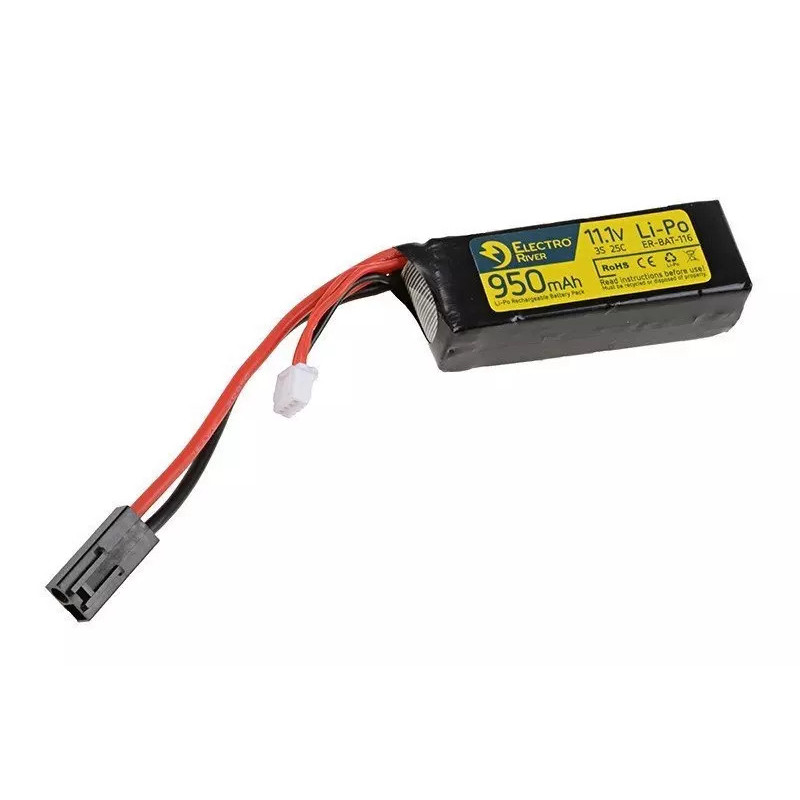 ELECTRO RIVER LiPo 11,1V 950mAh 25/50C