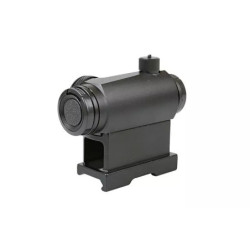 T1 red dot sight replica with QD mount and low mount - black