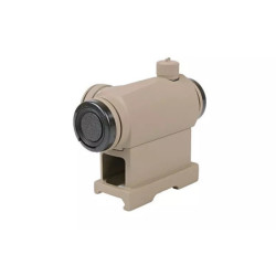 Replica 20mm A1 collimator sight with QD mount - tan