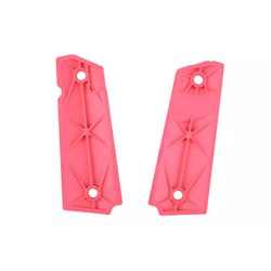 Pik style Colt 1911 type grip cover - pink