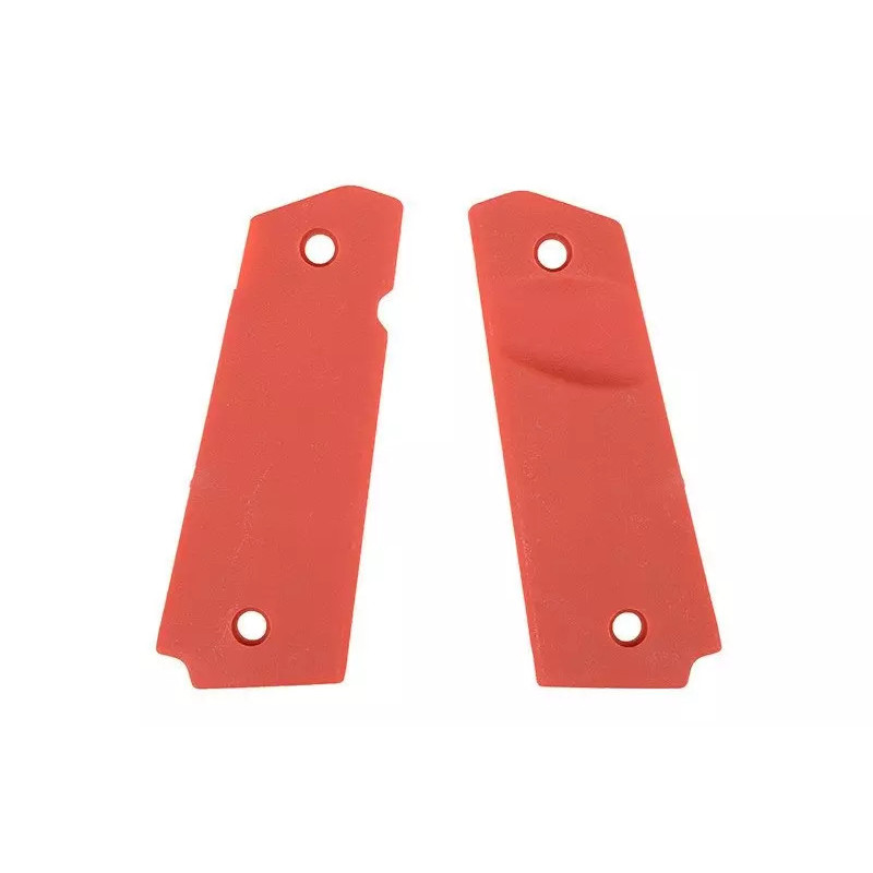 Colt 1911 Grip Side Linings  - Red