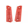 Colt 1911 Grip Side Linings  - Red