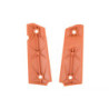 Colt 1911 Grip Side Linings - Orange