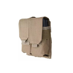 Double M4/M16 magazine pouch - tan