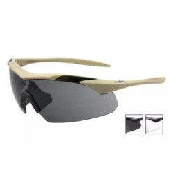 Wiley X® Vapor glasses Grey/Clear - Tan Frame