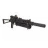 PP-19 Bizon submachine gun replica with silencer and red-dot sight