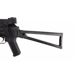 PP-19 Bizon submachine gun replica with silencer and red-dot sight