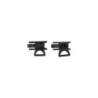 Goggle Swivel Clips (19mm) - black