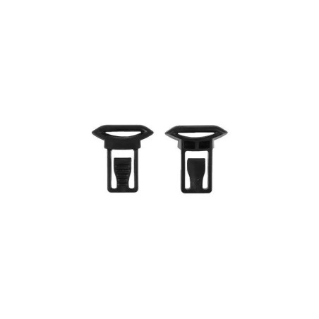 Goggle Swivel Clips Set (19mm) - black