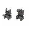 Biohazard Set of Flip-Up Iron Sights – Black