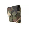 Double M4/M16 magazine pouch - woodland