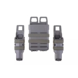 A Set of 2 FAST 5.56 and 9 mm Magazine Pouches – Foliage Green