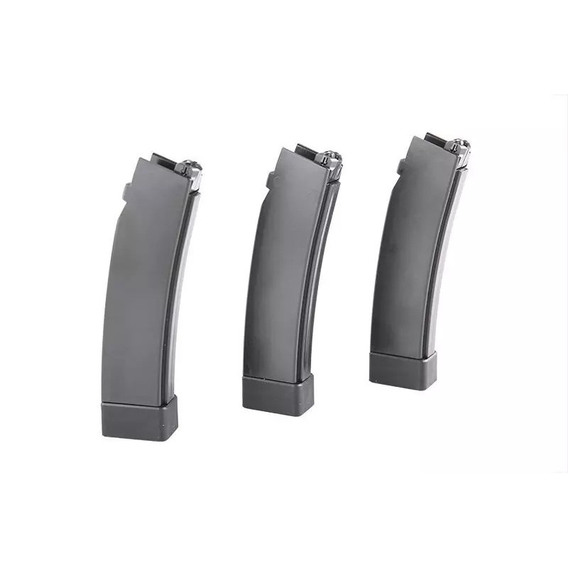 Set of 3 Low-Cap Magazines (75 BBs) for Scorpion EVO 3 - A1 Replicas