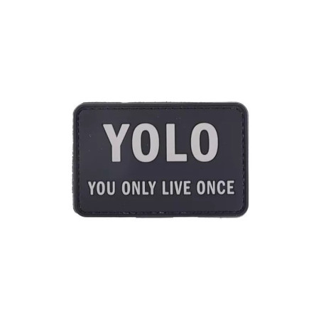 3D Patch - YOLO - black