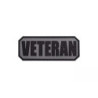 3D Badge - Veteran - Black