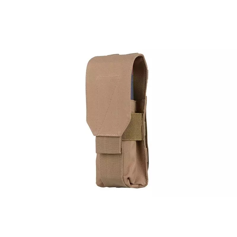 Two RPK Magazines / Smoke Grenade Pouch – Tan