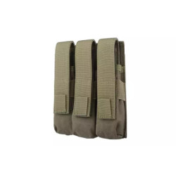 Triple magazine pouch for MP5 type magazines - olive