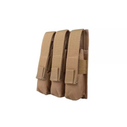 Triple magazine pouch for MP5 type magazines - Tan
