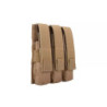 Triple magazine pouch for MP5 type magazines - Tan