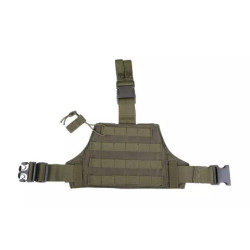 MOLLE leg panel - olive