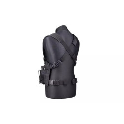 Scout Chest Rig Tactical Vest - Black