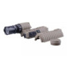 Front grip with the M500A flashlight for the M4 type replicas - tan