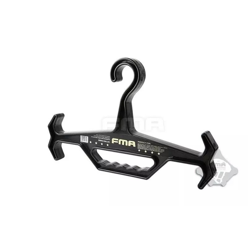 Heavyweight tactical hangers - black