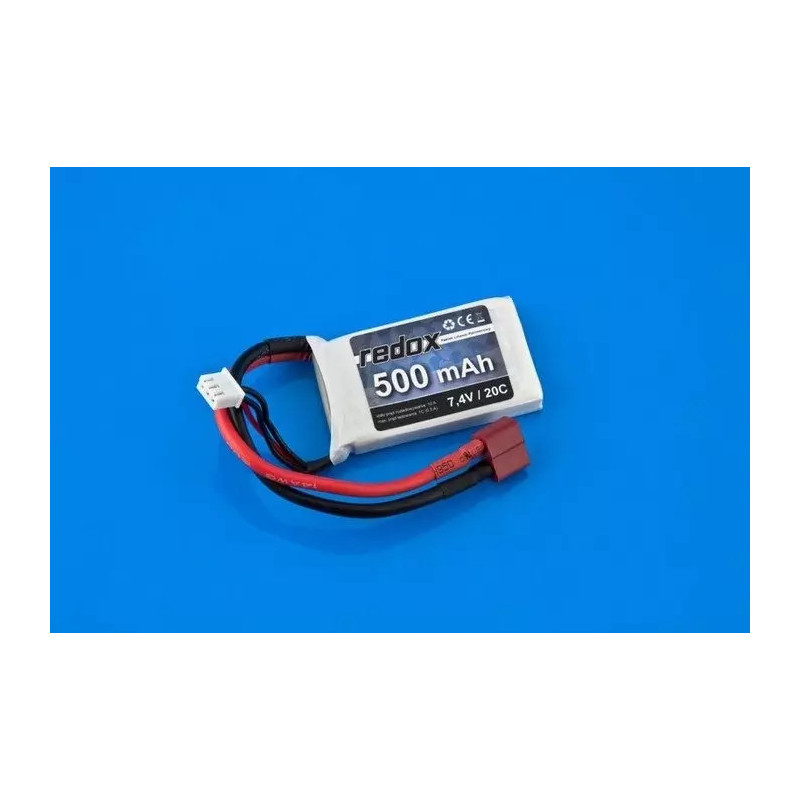 LiPo 500 mAh 7,4V 20C battery