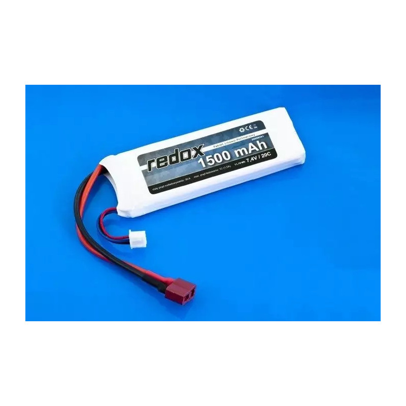 LiPo 1500 mAh 7,4V 20C battery